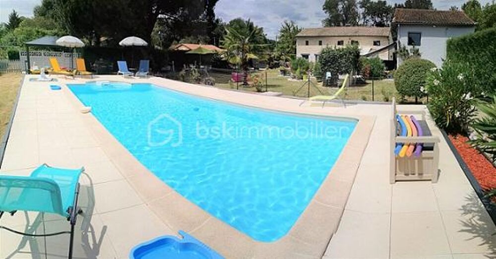 MAGNIFIQUE PROPRIETE DE 257 M2 AVEC 6 CHAMBRES, 4 SDB, PISCINE ET UN GITE DE 67 M2 AVEC 2 CHAMBRES !!!