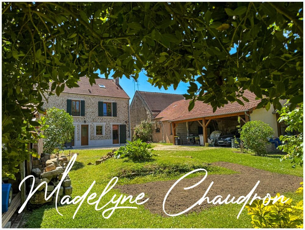 BOURAY-SUR-JUINE  Maison de caractère rénovée  DPE C  Vie de plain-pied  Jardin de plus de 1 000 m²  4 à 6 chambres