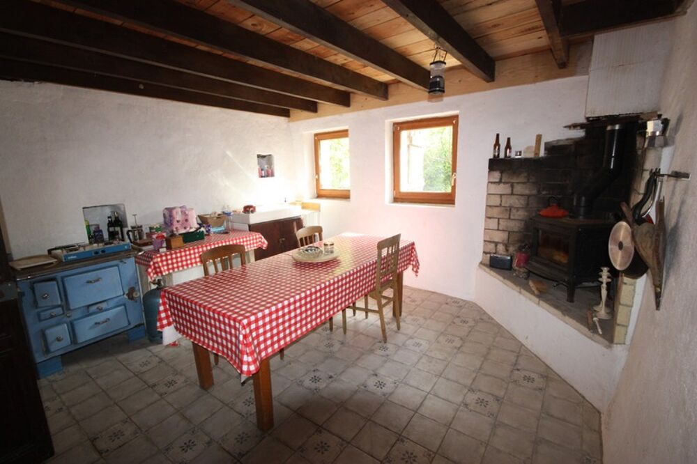 Dpt Ain (01), à vendre TORCIEU grangeon en pierres P2 d'environ 40 m² et terrain de 4362 m²