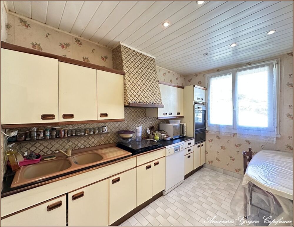 Landelles (28190) Maison de plain pied, 3 chambres, garage, terrain clos de 807 m²
