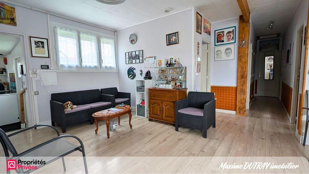 Vente Maison Maison de plain-pied , 6 pièces, 4 chambres, carport, jardin Chateau renault