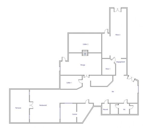 Local commercial 241000 26190 Saint jean en royans