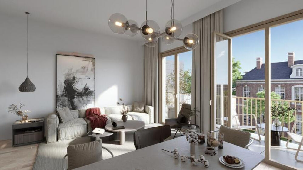 Appartement 3 pièce(s) 62 m²