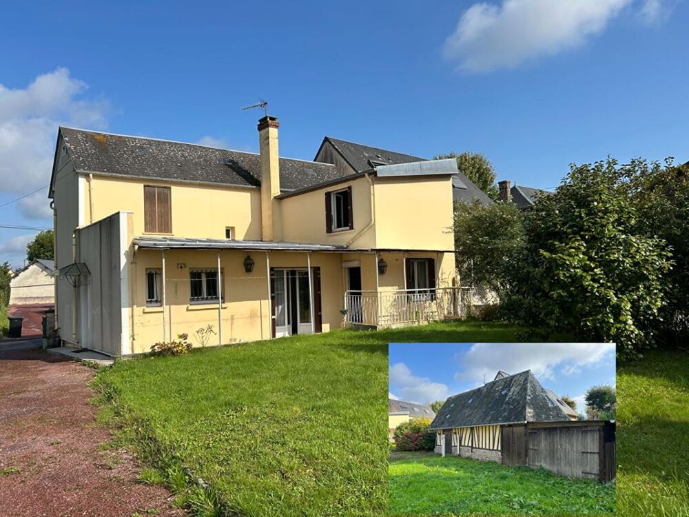 27210 Beuzeville Maison 7 pièces 136 m² + dépendance 246 700 Euros