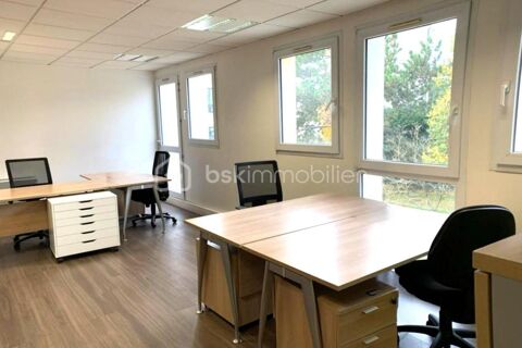 Bureaux r&eacute;cents 85m&sup2; meubl&eacute;s, avec parking - A LOUER 1600 78100 Saint germain en laye