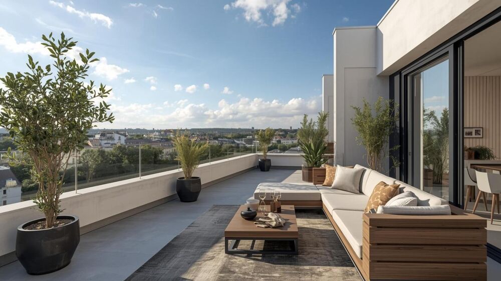 Vente Appartement **47 M2 DE BALCON EN DERNIER ÉTAGE- SUPERBE APPARTEMENT 4 PIÈCES À 10 MIN DE LA GARE COEUR QUARTIER RÉSIDENTIEL Saint georges de reneins