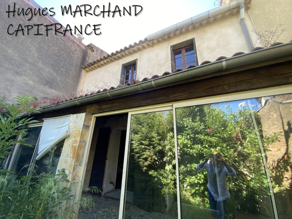Maison à vendre 5 pièces, garage et jardin à LEZIGNAN CORBIERES (11200)