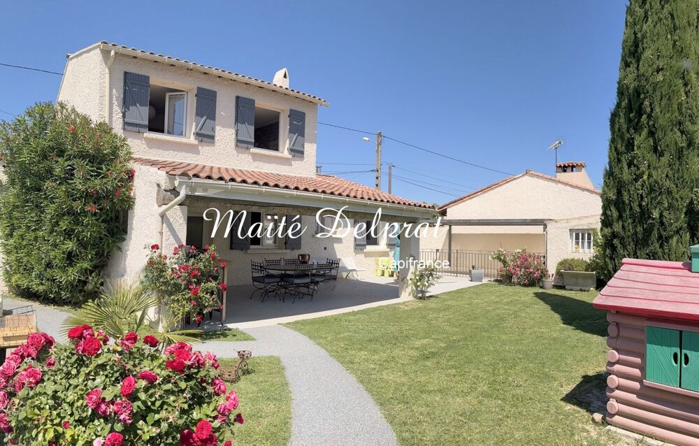 Vente Maison VEDÈNE (84)– MAISON RÉNOVÉE 114 M² AVEC PISCINE, GARAGE ET DÉPENDANCE Vedene
