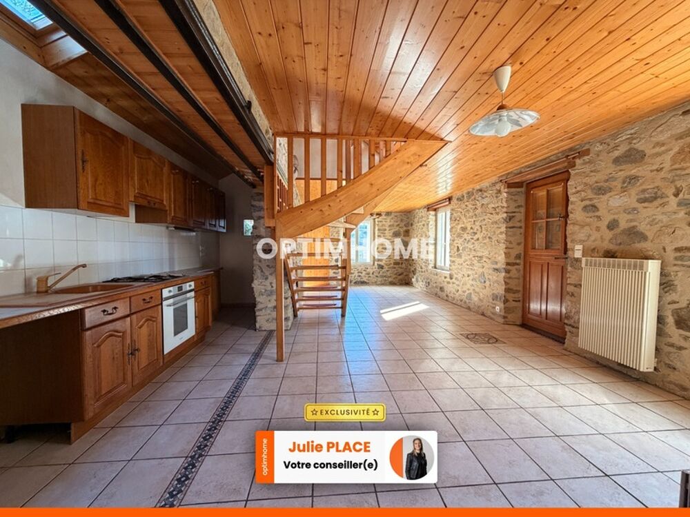 ? Maison lumineuse avec pierres apparentes  Saint-Flour, Secteur Faubourg / Ville Basse