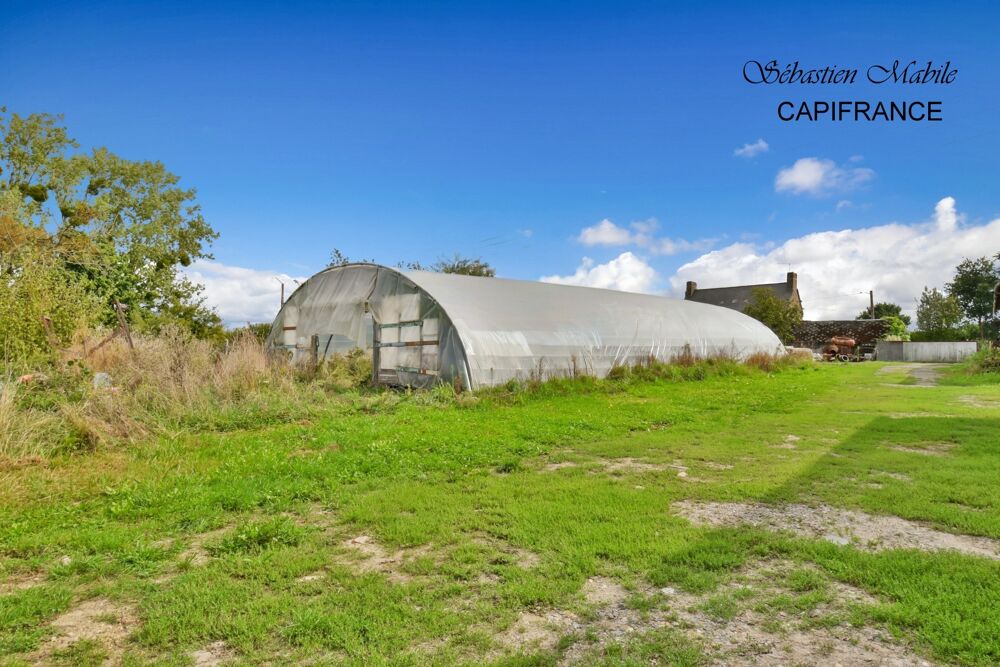 Vente Maison Ancien corps de ferme en pierre à vendre avec plusieurs bâtiments à Pleine-Fougères (35) en Bretagne en Baie du Mont Saint Miche Pleine fougeres