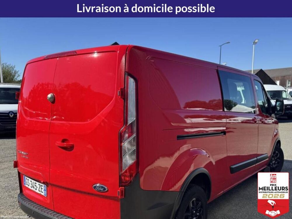 Transit CUSTOM 2.0 ECOBLUE 130CH TRAIL CABINE APPR 2023 occasion 10150 Lavau