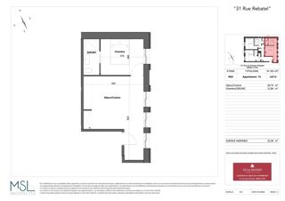  Appartement � vendre 2 pi�ces 32 m�