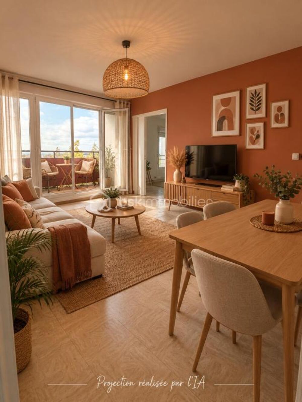 Vente Appartement Appartement 4 pièces de 68 m² avec balcon et vue dégagée Aulnay sous bois