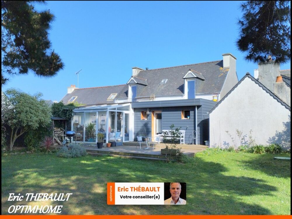 LOCQUIREC : Maison de caractère proche mer, 700 m² de terrain , la plage des Sables Blancs à pied !