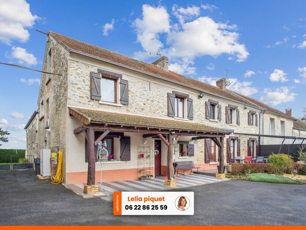 77510 REBAIS - MAISON DE 7 PIECES - JARDIN - VUE DEGAGEE - PISCINE INTERIEURE - CALME - 75KMS DE PARIS - GARE