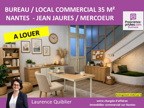 44000 NANTES - BUREAUX - ATELIER A LOUER 35 m&sup2; 700 44000 Nantes