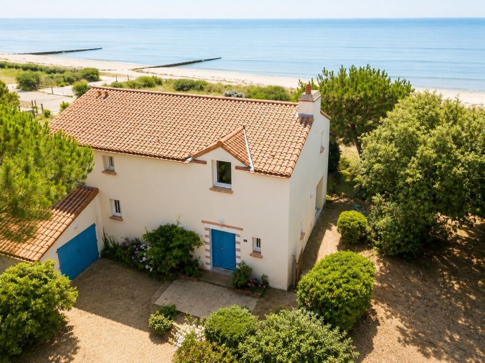 Vente Villa PREMIÈRE LIGNE FACE MER – ACCÈS PRIVÉ À LA PLAGE Les moutiers en retz