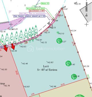  Terrain � vendre 407 m�
