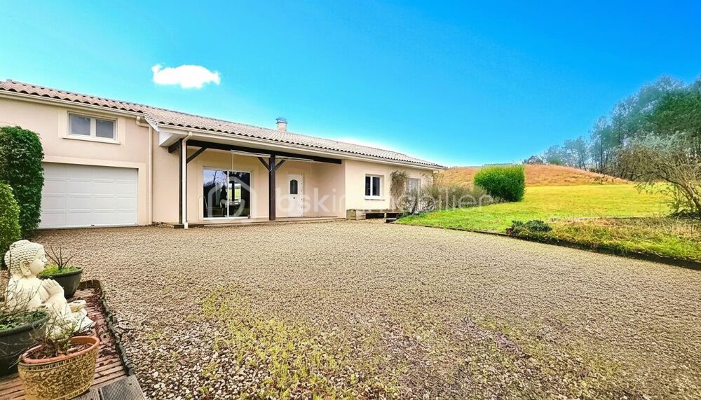 BEAU PLAIN-PIED 4 chambres - 1600m² Terrain Arboré