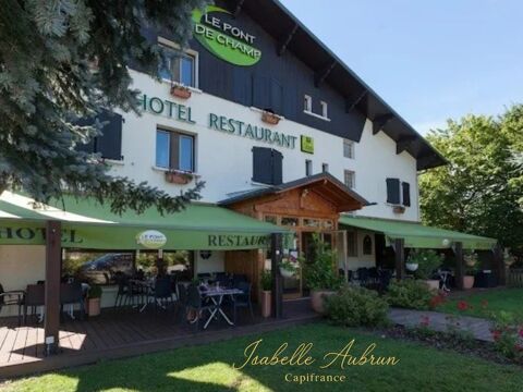   À VENDRE – HÔTEL RESTAURANT 2? AVEC LOGEMENT DE FONCTION, PARC ET FORT POTENTIEL DE DÉVELOPPEMENT – BEAUCROISSANT (ISÈRE) 