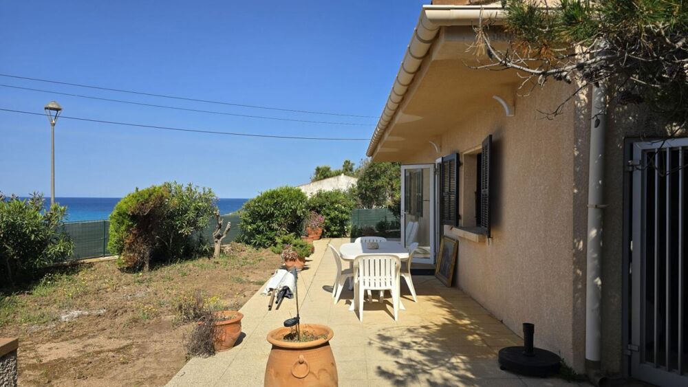 Sartène, sur la plage de Tizzano, maison de 74 m2 avec vue imprenable sur la mer