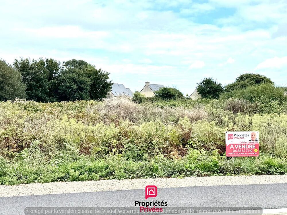 Vente Terrain Terrain Lanhouarneau 950 m2 Lanhouarneau