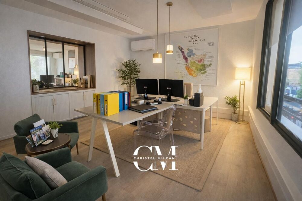 Vente Appartement BUREAUX/APPARTEMENT- T3- Bordeaux- Caudéran - parc Bordelais - parking - 90 m2 Bordeaux