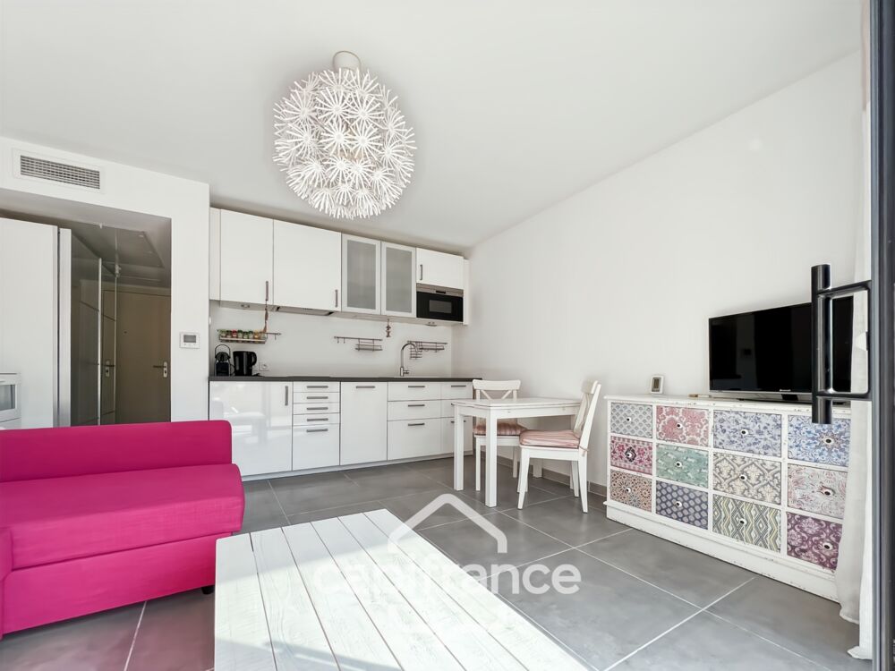 Vente Appartement Appartement à vendre 1 pièces BORMES LES MIMOSAS (83), résidence standing, Terrasse sud + PARKING COUVERT + CAVE Bormes les mimosas