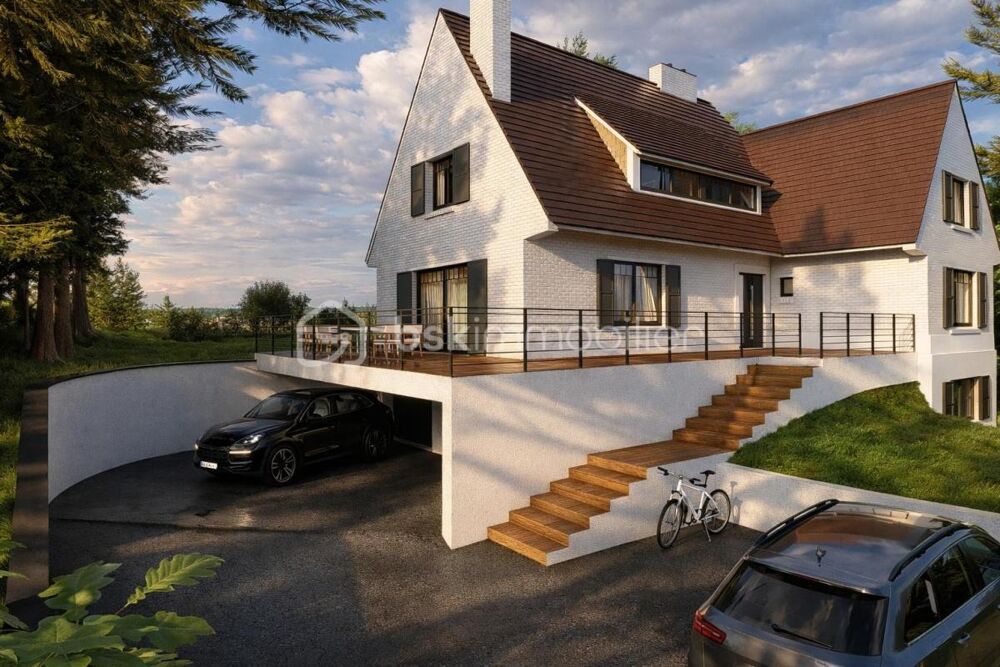 Une adresse d'exception face au Golf des Pins  Maison de style Hardelotoise à révéler