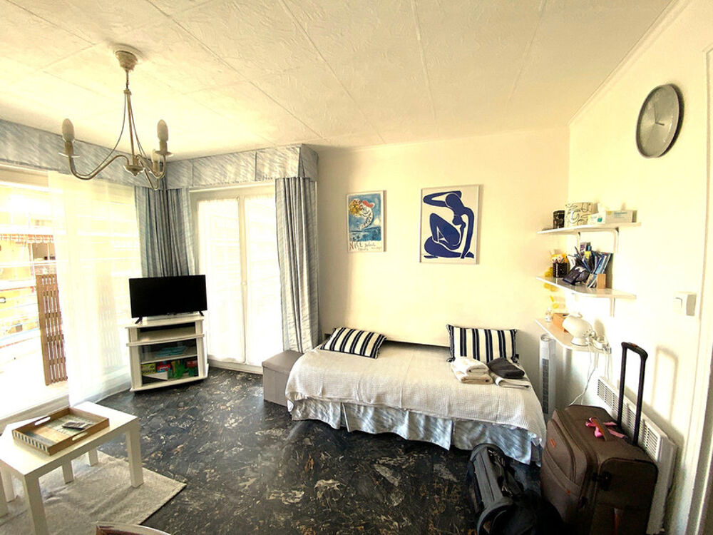 Vente Appartement Dpt Alpes Maritimes (06), à vendre JUAN LES PINS appartement T1  vue mer Juan les pins
