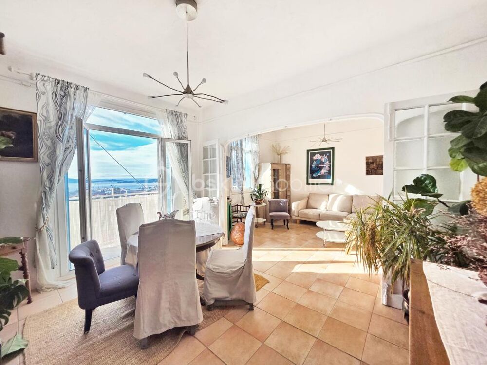 Vente Duplex/Triplex Faron vue mer. duplex de +100 m² Jardin, Studio, garage Toulon