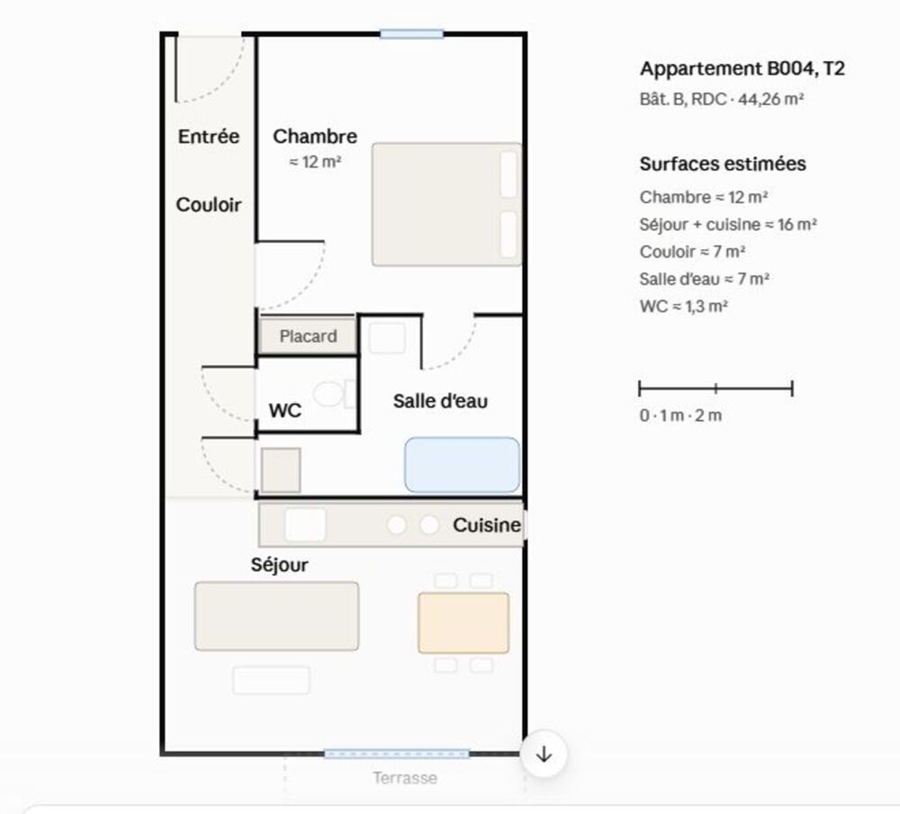 Vente Appartement Appartement neuf 2 pièces – 44,26 m² – Faverges-Seythenex Faverges