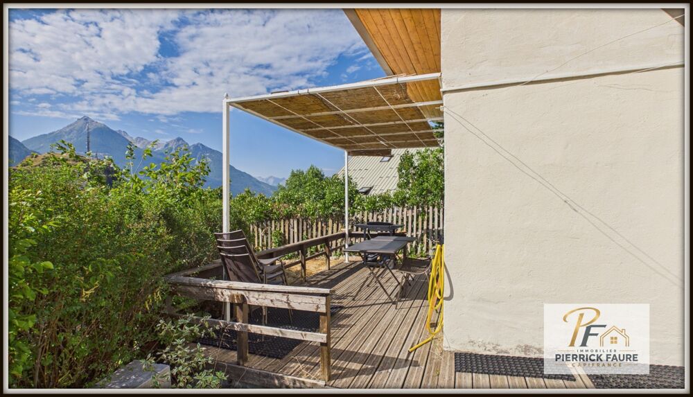 T4 rénové avec jardin, dépendance et vue panoramique  Briançon