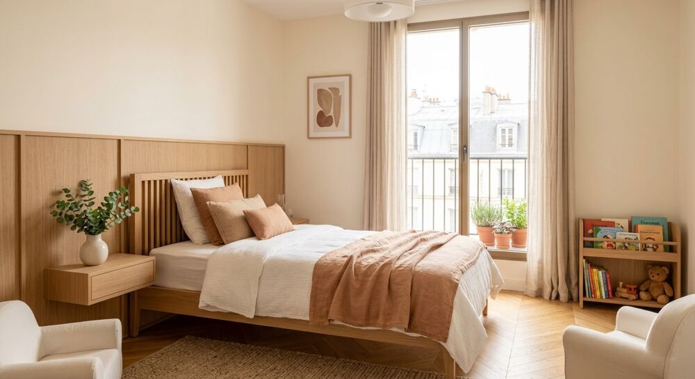 Vente Appartement - T2 CŒUR DE VILLE orienté OUEST avec BALCON et PARKING, proche MÉTRO - Gennevilliers