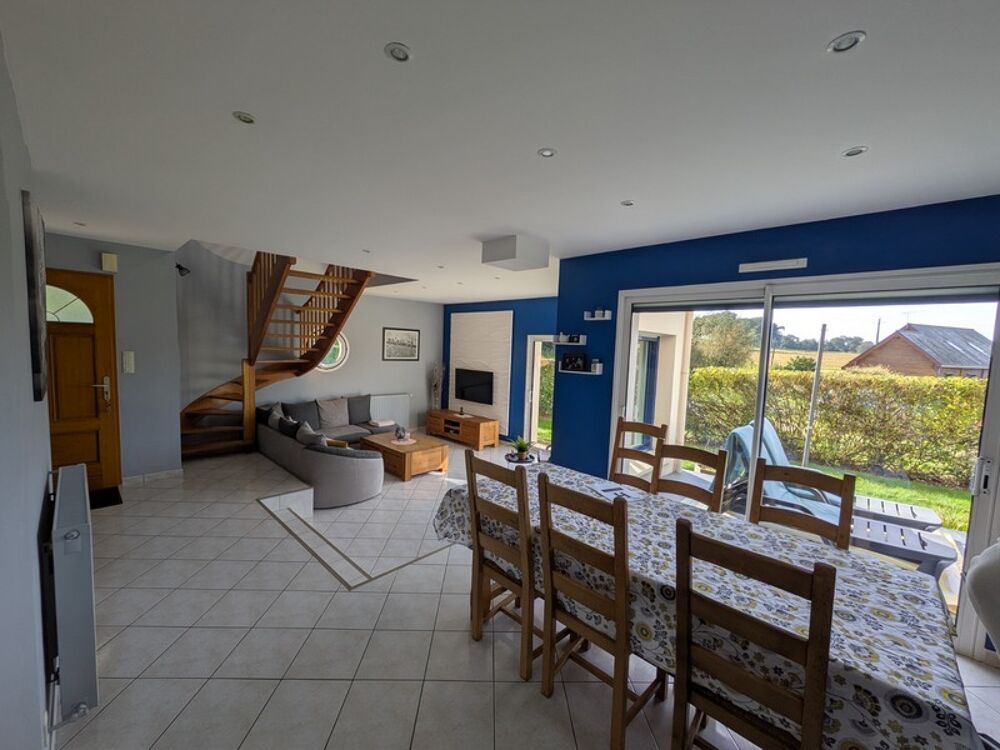 LOCMALO MAISON RÉCENTE AVEC VIE DE PLAIN PIED DE 5 PIÈCES 130 M² PARCELLE DE 2000M² CLÔTURÉE