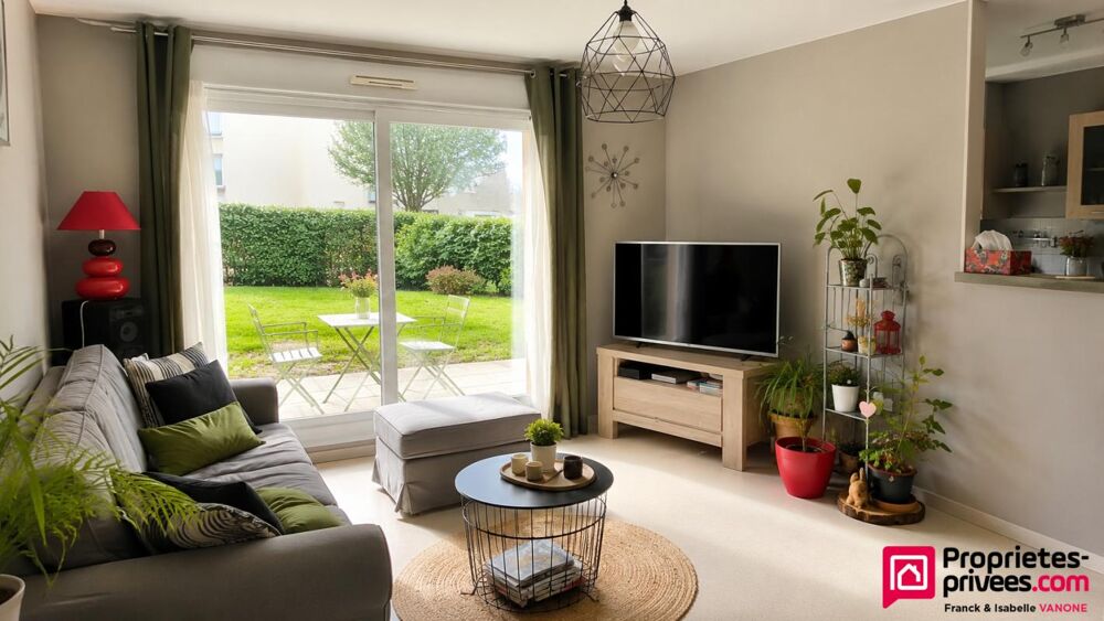 Appartement lumineux - 73m² - avec jardin privatif et stationnement ? Esprit maison