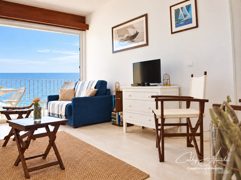 Vente Appartement OLMETO - PLAGE (Corse) : Studio en bord de mer avec terrasse, accès direct à la plage Olmeto