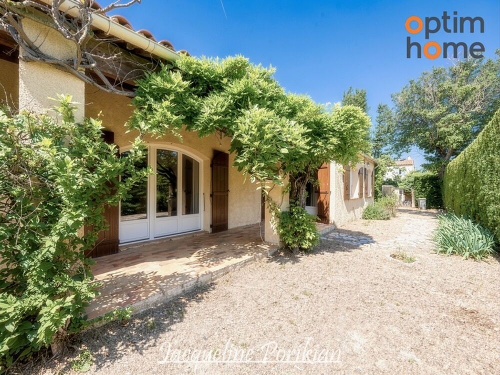 Gardanne secteur Galine -Picon : villa traditionnelle 5 pièces et double garage sur 780m2 de terrain au calme