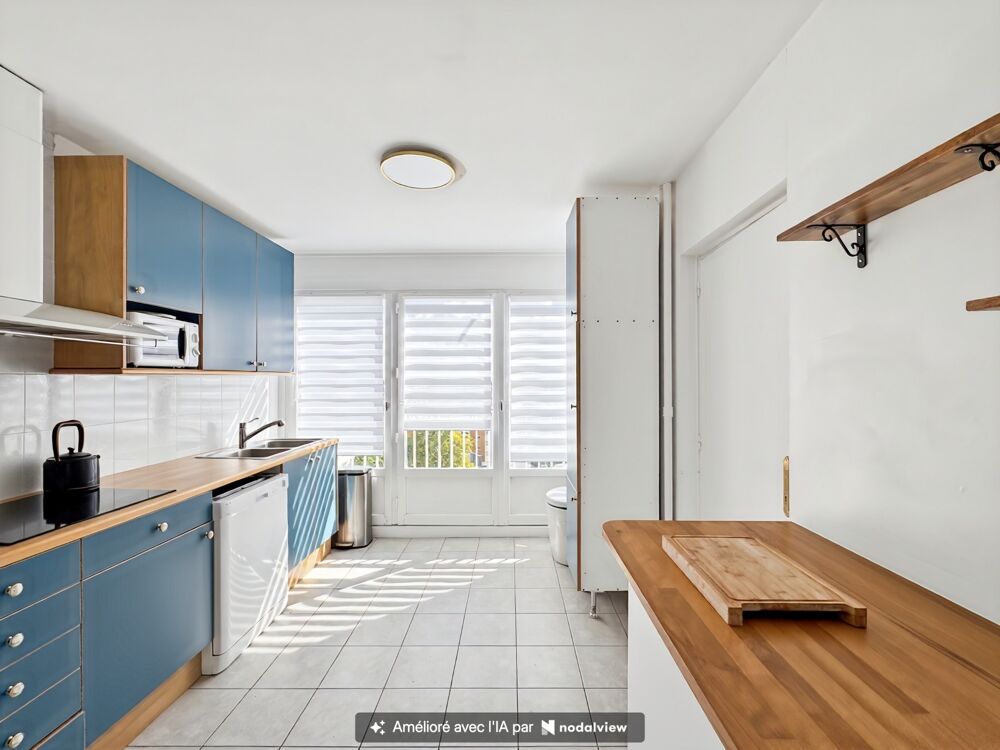 Vente Appartement ANGERS Louis Gain – TRIANGLE D'OR – T4 de 93 M² – 3 CHAMBRES – 8E ÉTAGE – 2 BALCONS et cave Angers