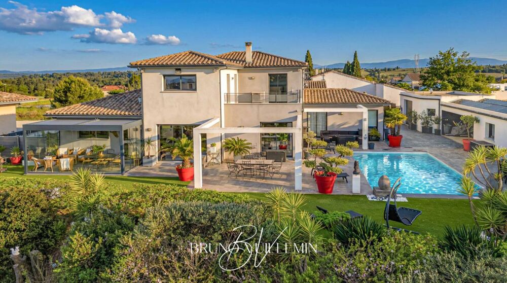 Villa d'Architecte avec Vue Panoramique ? Minervois, proche Narbonne
