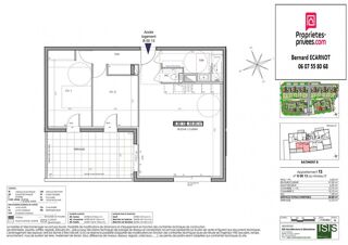  Appartement � vendre 3 pi�ces 68 m�