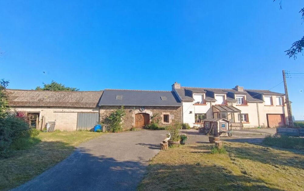 29520 Châteauneuf du Faou pré de 9200 m² maison habitable travaux d'aménagement à prévoir