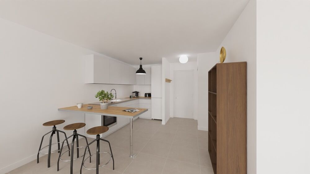 Ay-sur-Moselle  T2 de 55 m² avec terrasse de 12,8 m², cave et stationnement en sous-sol