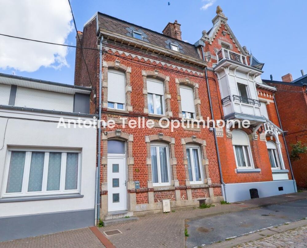 Vente Maison Le Cateau - Grande maison familiale 190 m² – Jardin clos – 5 chambres possibles & 