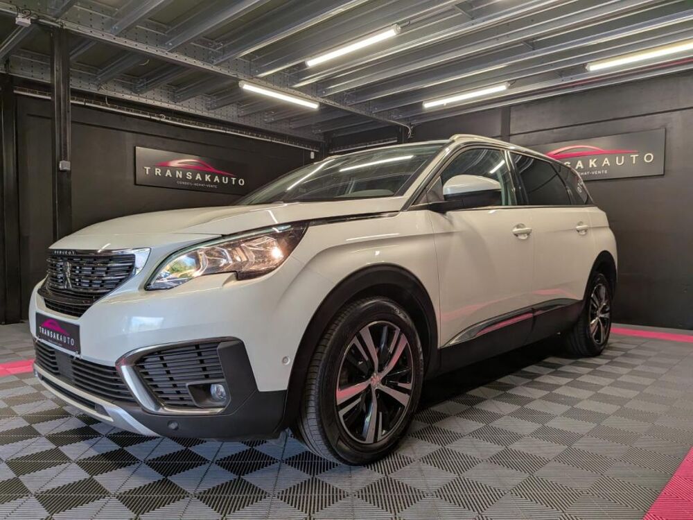 5008 2.0 BlueHDi 150ch SS BVM6 Allure Entretien complet Peugeot 2018 occasion 78200 Mantes La Jolie