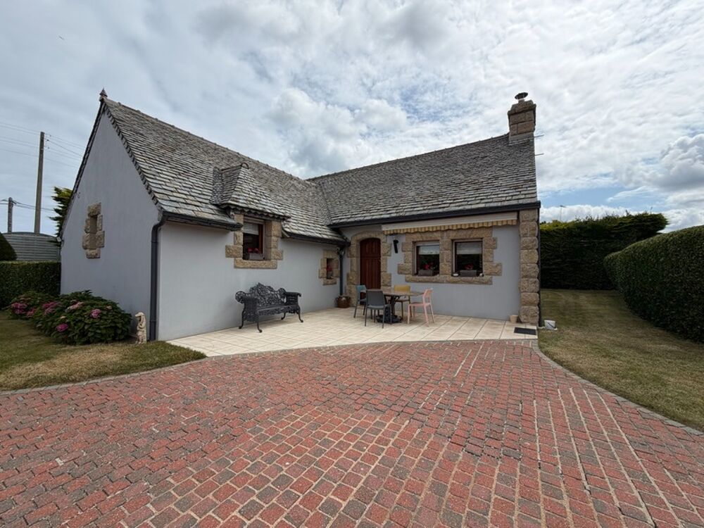 Vente Maison Dpt Finistère (29), à vendre Plouguerneau  Maison Pêcheur T5 de 110 m² - Terrain de 1731 m² Plouguerneau