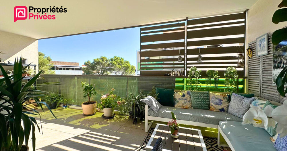 À VENDRE - Beau 2 pièces de 53 m² avec grande terrasse, PISCINE et parking