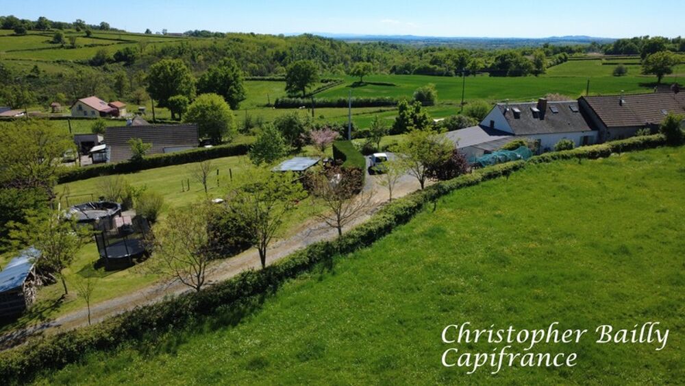 Maison de campagne, 3 chambres, sur un terrain de 4450 m²