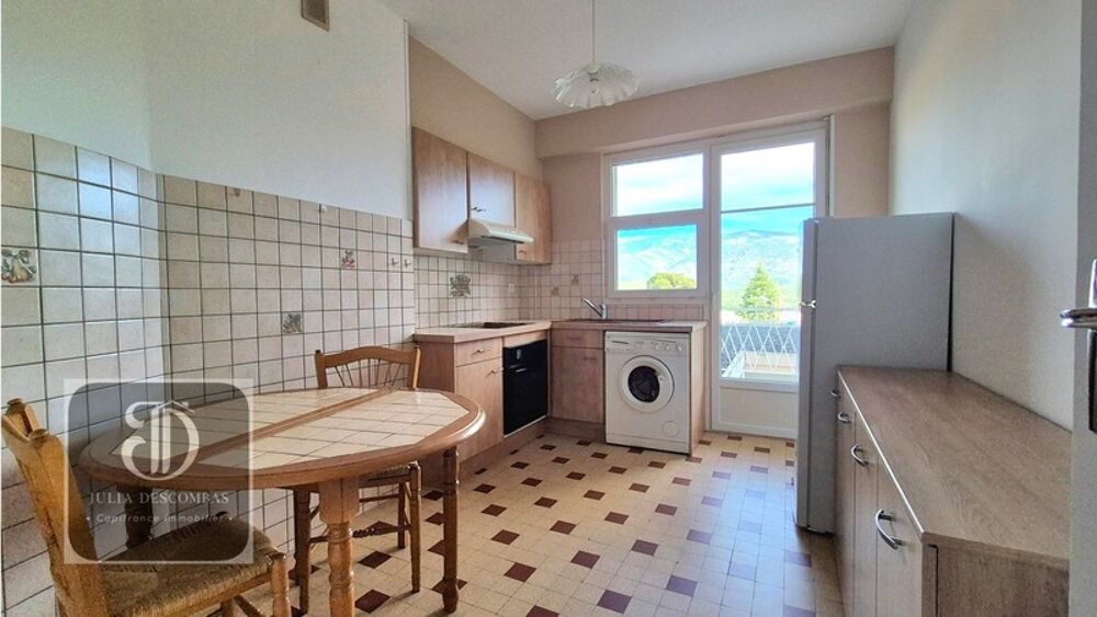 Appartement traversant avec superbe vue VERNET LES BAINS (66)