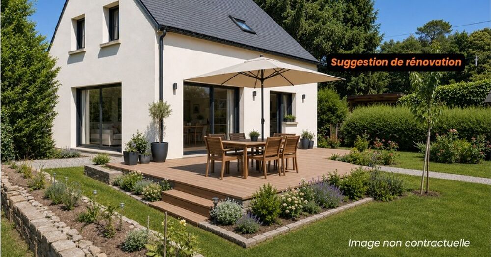 Prix réajusté! Propriété de 1,5 hectares avec ancienne chaumière et maison de 110m²